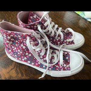 Floral Girls converse